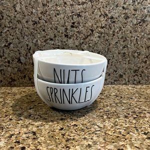 Rae Dunn Nuts and Sprinkles